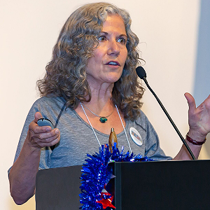 Laurie Beckel, co-coordinator, Candidate Liaisons Project